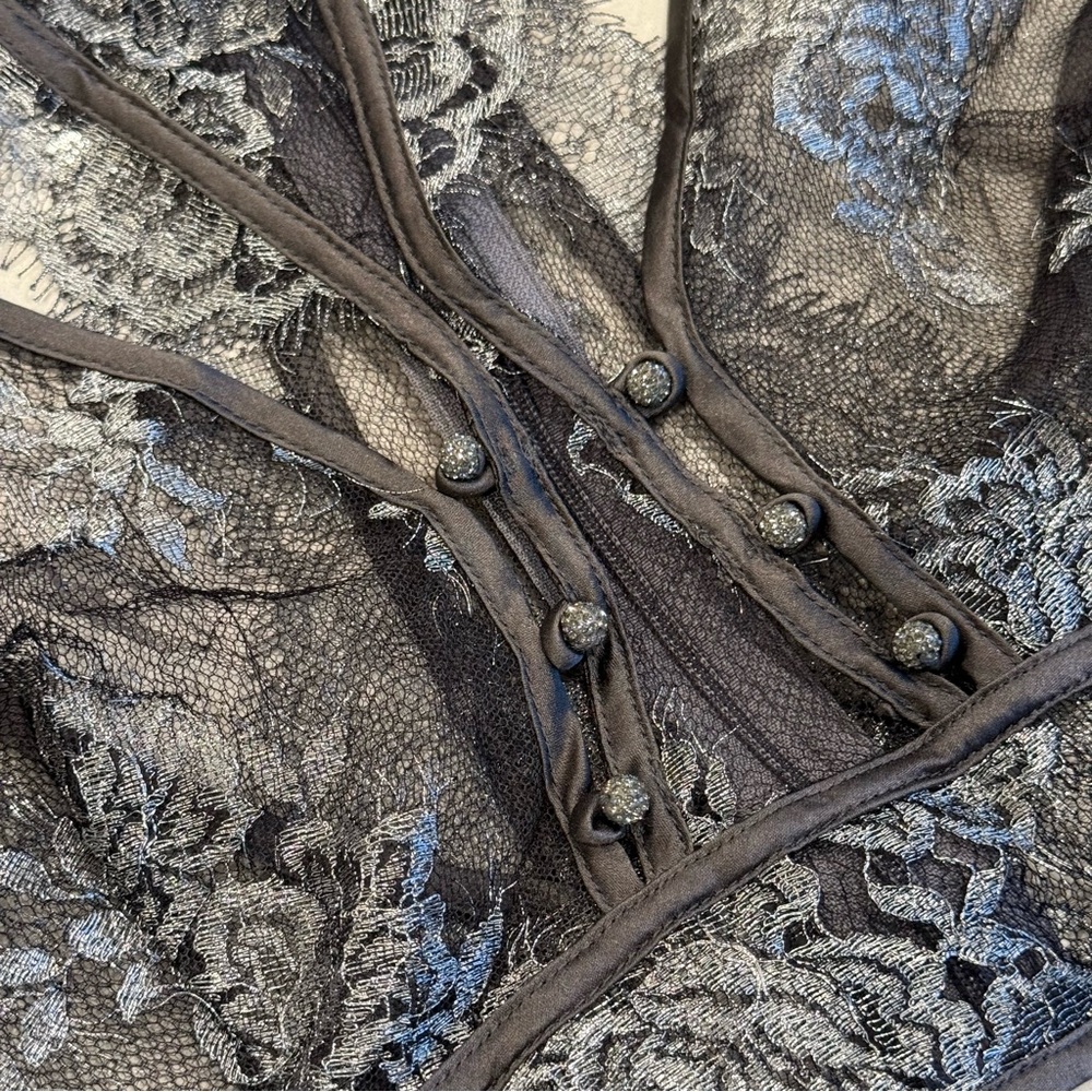 Victoria's Secret Designer Swarovski Crystal Fashion Show 2016 Lace Lingerie Set - Picture 5 of 16